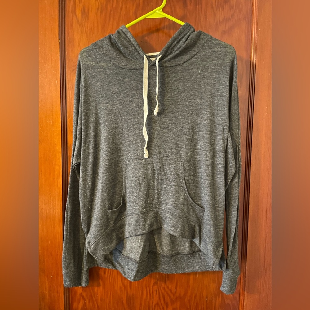 Abercrombie & Fitch Light Gray Hoodie
